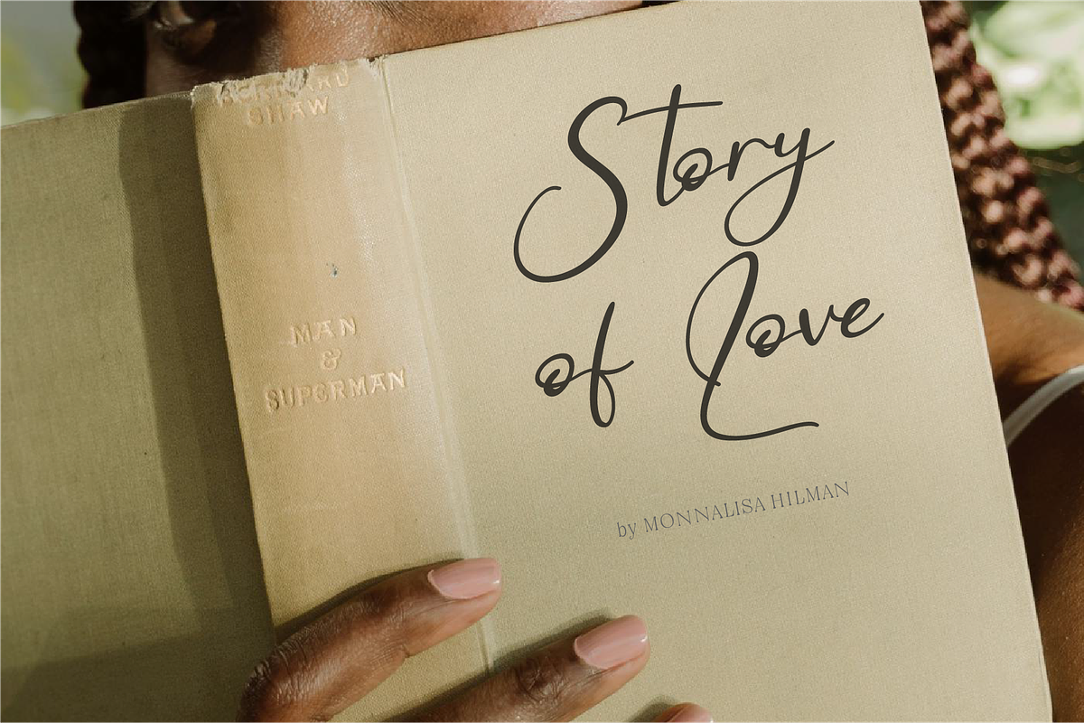 Tyshira Elyne - Casual Handwritten, a Handwritten Font by Indotype Foundry (Photo 6 of 10)