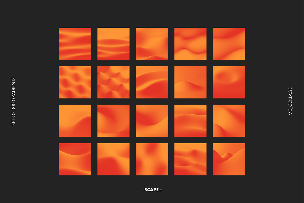 VIBRANT ABSTRACT GRADIENT TEXTURES, a Texture Graphic by ME_COLLAGE (Photo 14 of 26)