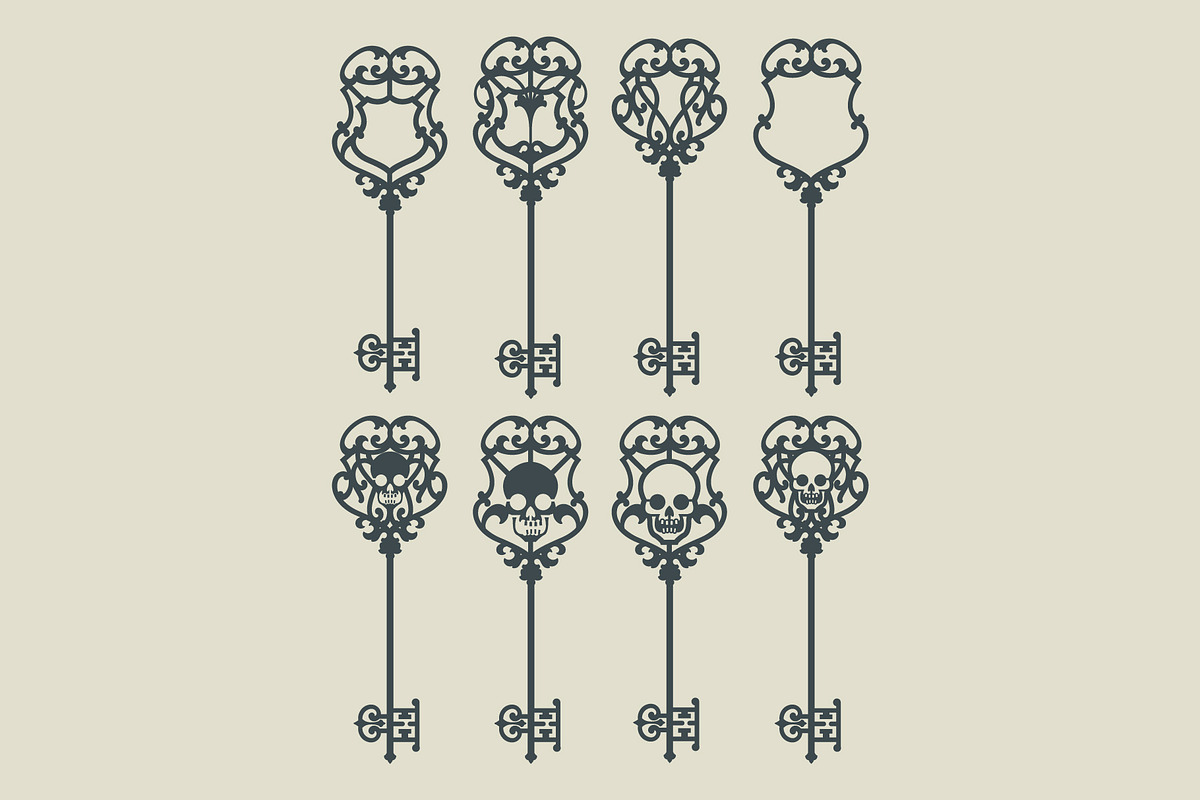 Skeleton Keys, an Object Illustration by Hydro74 (Photo 3 of 4)