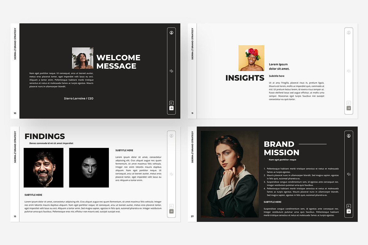 Brand Strategy PowerPoint Template, a Presentation Template by Gaize (Photo 3 of 9)