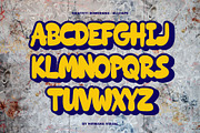 Graffiti Bomerang - Graffiti Font, a Font by Nirmana Visual (Thumbnail 4 of 7)