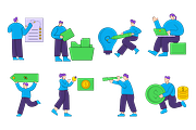 Business Illustrations, a Finance Illustration by EllaMaiyaali (Thumbnail 2 of 3)