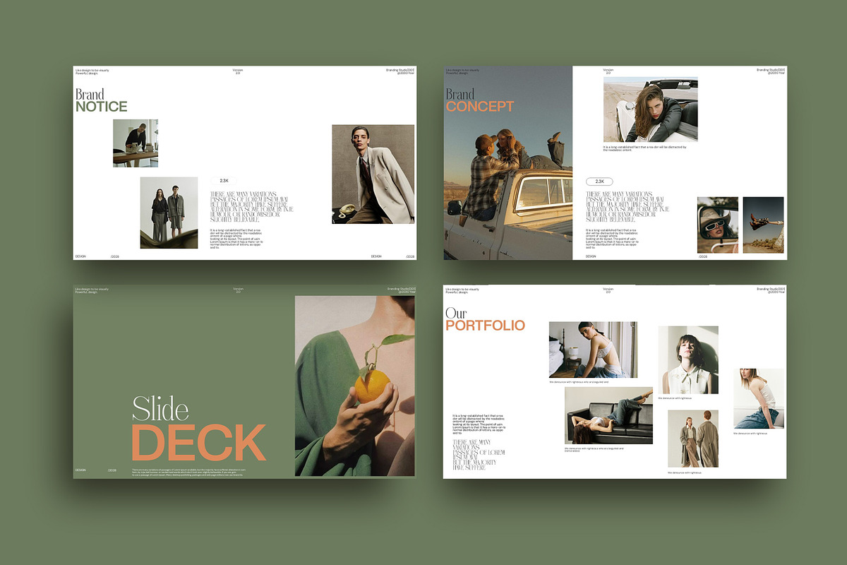 Slide Deck Presentation Template, a Presentation Template by Dream-Lab (Photo 8 of 11)
