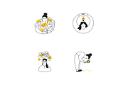 Sisi: 44 Minimal Illustrations, an Illustration by BadBrother (Thumbnail 13 of 19)
