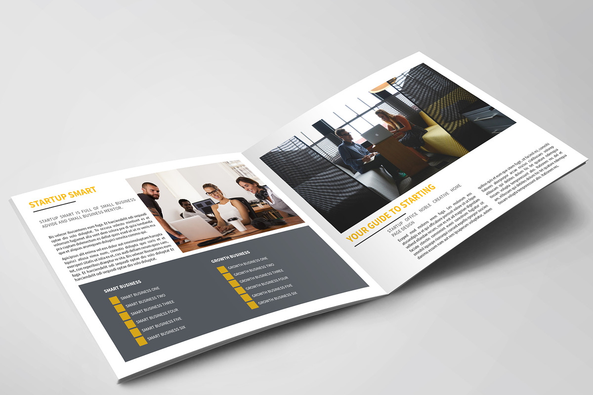 Smart Business Template, a Brochure Template by BoriesBechker (Photo 6 of 7)