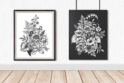 Day and Night. Vector Floral Set, a Pattern Graphic by Molly art (Thumbnail 9 of 14)