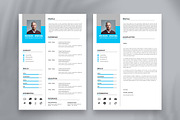 Clean Resume CV, a Resume Template by Blackcloud_Creations (Thumbnail 3 of 8)