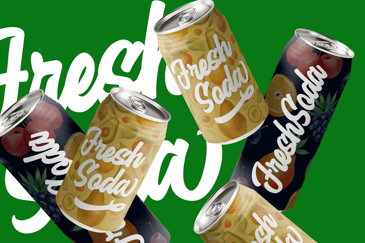 Hardega Bold Script Font, a Script Font by RantautypeStudio (Photo 7 of 17)