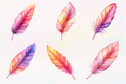 Feathers of Style, Flamingo Feathers, an Illustration by CreationArt (Thumbnail 4 of 5)