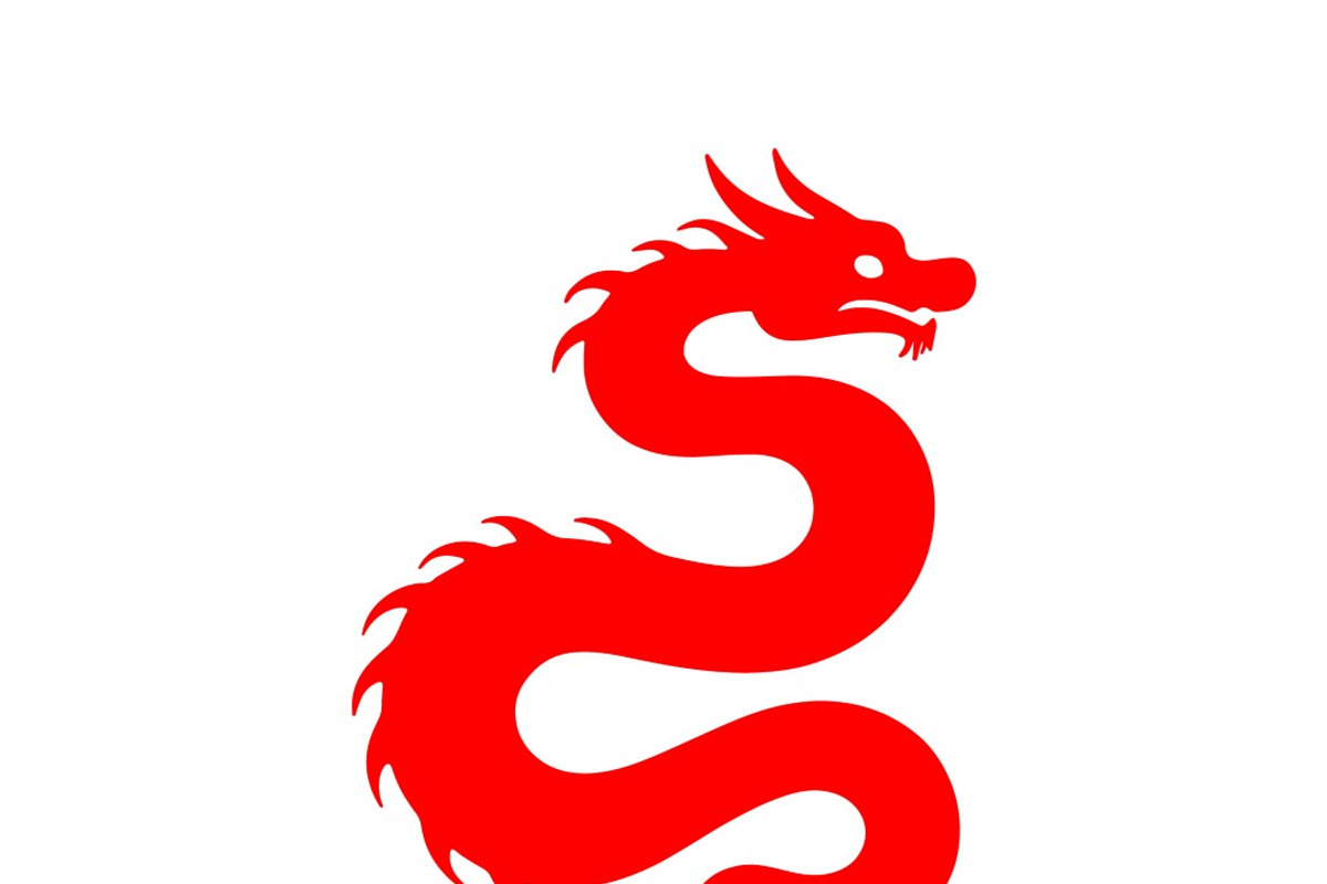 Chinese Dragon Silhouette Vector set, an Animal Illustration by RAHMAT (Photo 2 of 9)