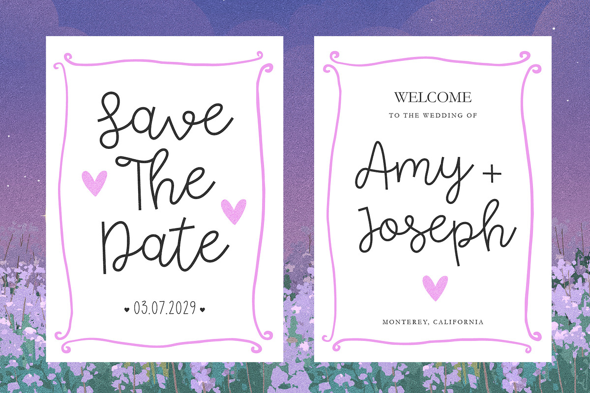 Hopeful Always Bouncy Script Font, a Script Font by Kaya Fonts (Photo 16 of 31)