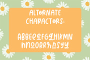 Spring Fling, Bubbly Sans Font, a Sans Serif Font by Jordyn Alison Designs (Thumbnail 9 of 11)