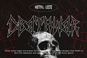 Dezzy Heavy Metal Font, a Blackletter Font by Ronny Studio (Thumbnail 2 of 9)