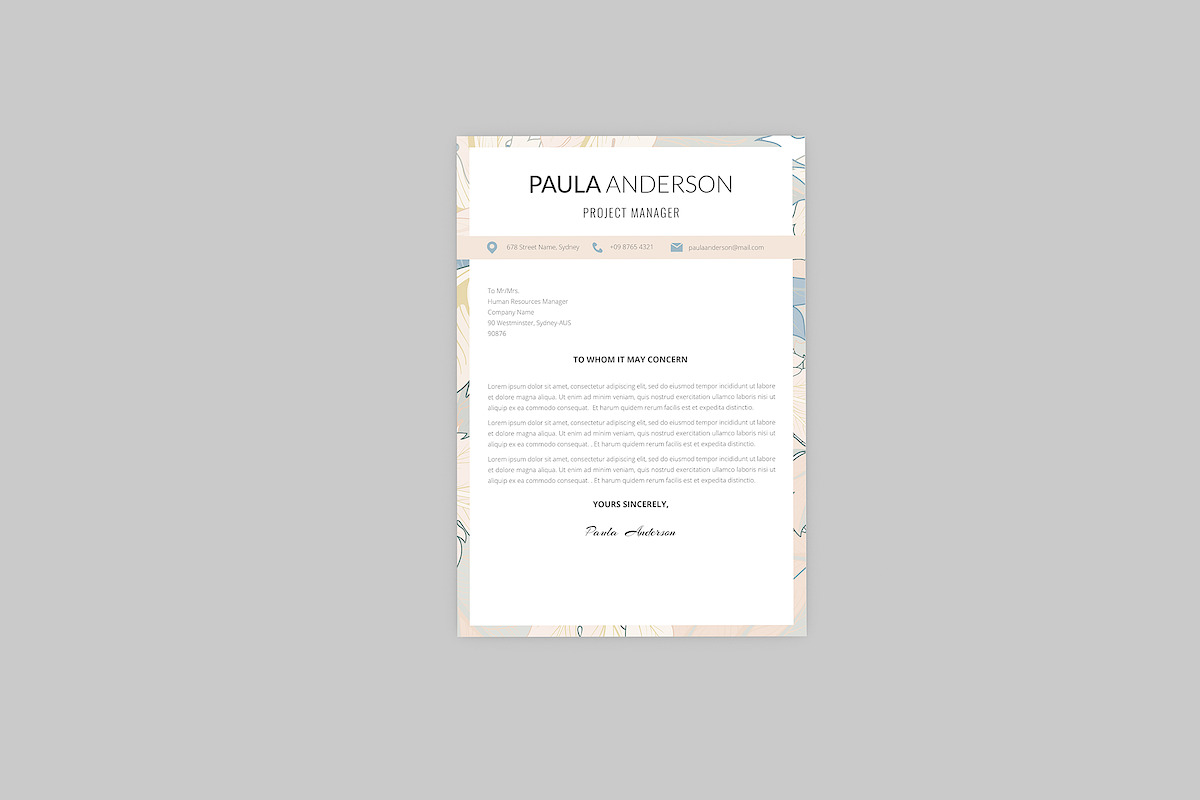 Court CV Resume Designer, a Resume Template by AQR Studio