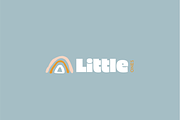 Modern kids logo and brand kit, a Branding & Logo Template by Hue Creative (Thumbnail 1 of 7)