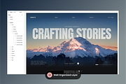 Photographer Portfolio Landing Page, a Landing Page Template by SLAB! Design (Thumbnail 2 of 3)