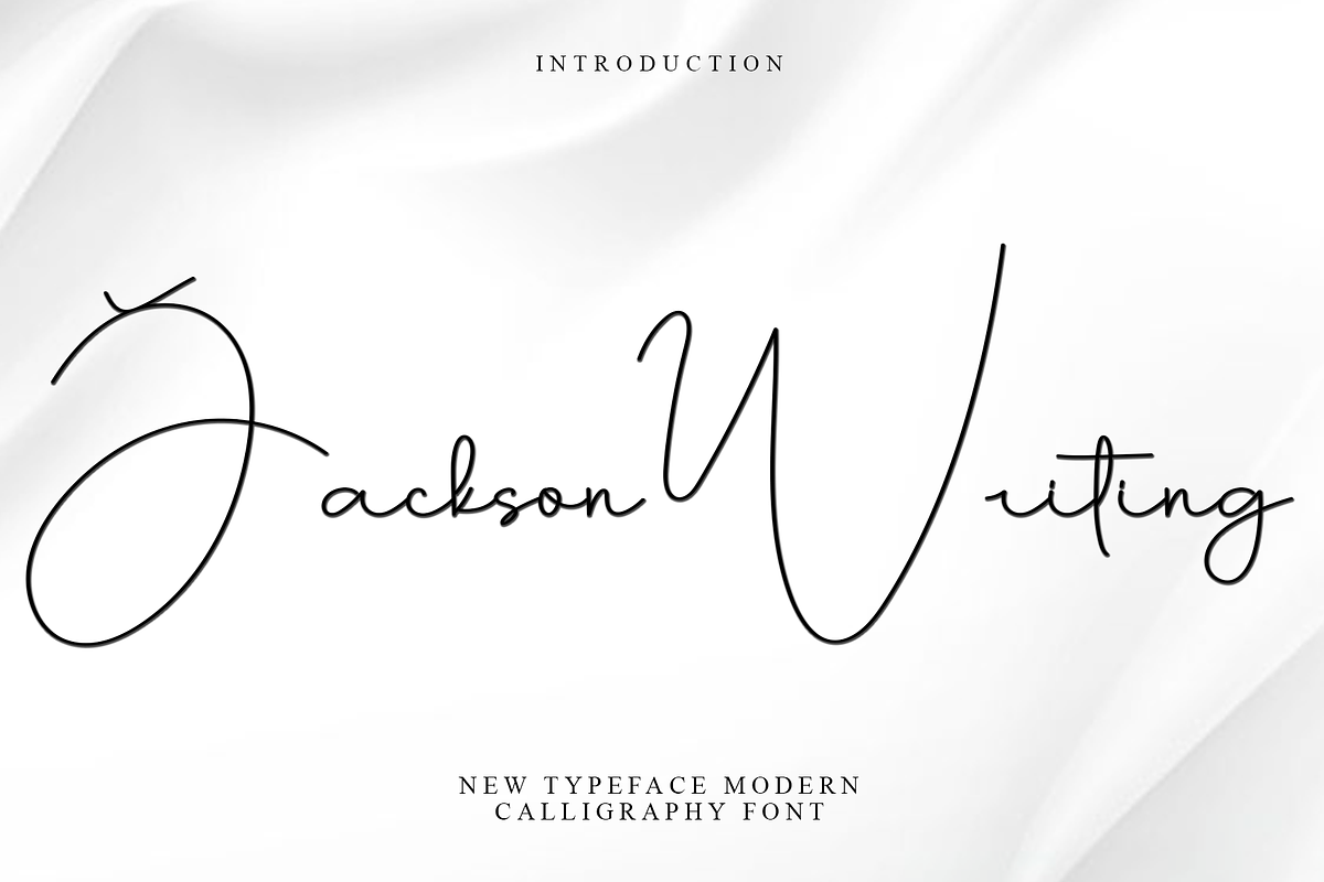 Jackson Writing, a Handwritten Font by FreshTypeINK (Photo 1 of 8)