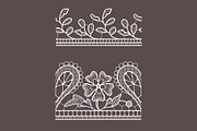 lace pattern brushes., a Pattern Graphic by Ajuga (Thumbnail 9 of 9)
