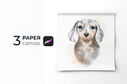 Digital realistic watercolor brushes, a Brush Add-On by tetiartline (Thumbnail 7 of 7)