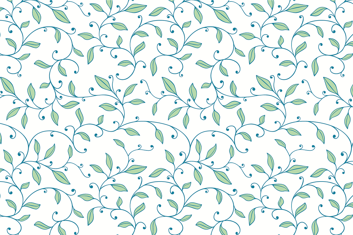 Seamless Floral Vector Patterns Set, a Pattern Graphic by Studio Indigo (Photo 6 of 9)