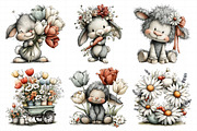 Whimsical Spring Clipart PNG, an Illustration by Daily.Designs (Thumbnail 4 of 8)