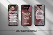 100 Girly Pink Instagram Reels, a Social Media Template by DigiPax (Thumbnail 4 of 10)