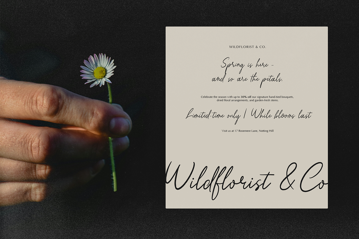 Sekar Wangi Casual Handwritten Font, a Font by gracetype_studio (Photo 4 of 12)