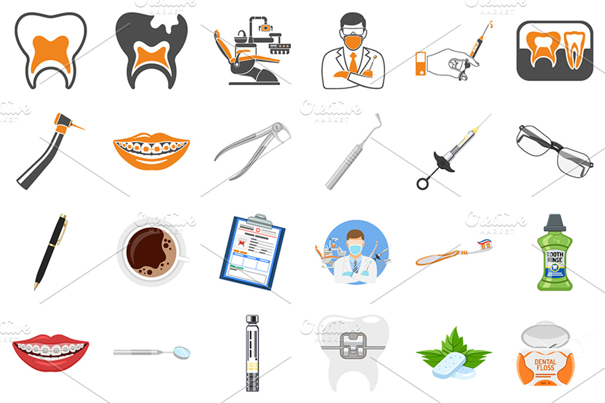 Dental Services Themes, a Healthcare Illustration by TAlex (Photo 2 of 7)