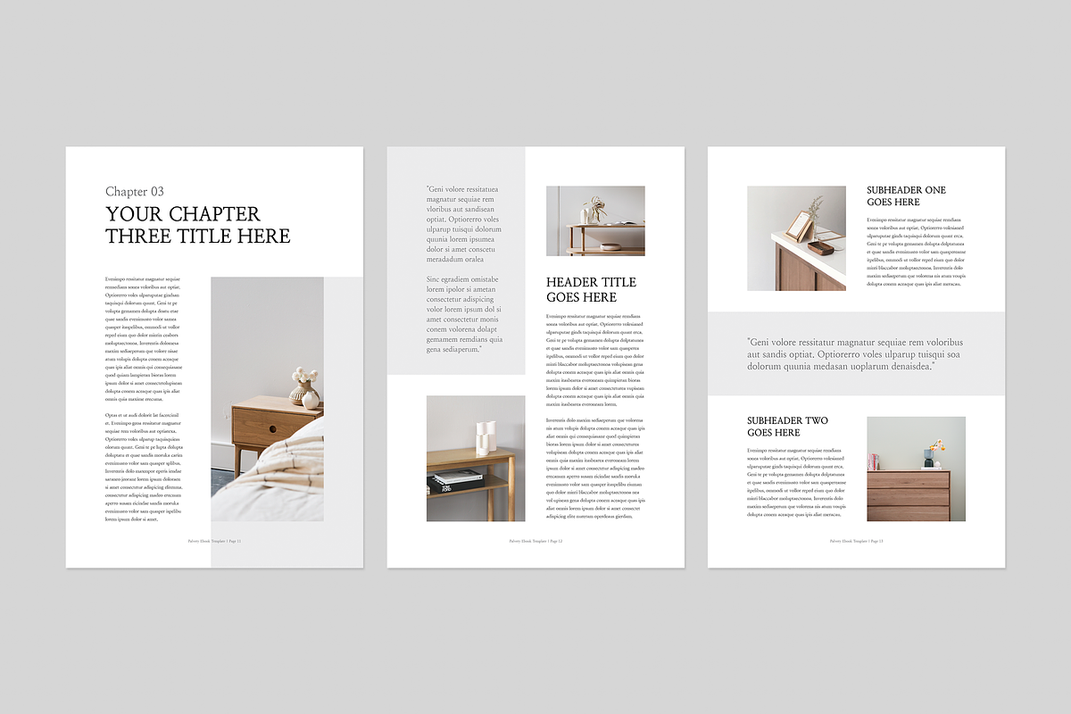 Ebook | MS Word & Indesign, a Magazine Template by Leaflove (Photo 6 of 10)