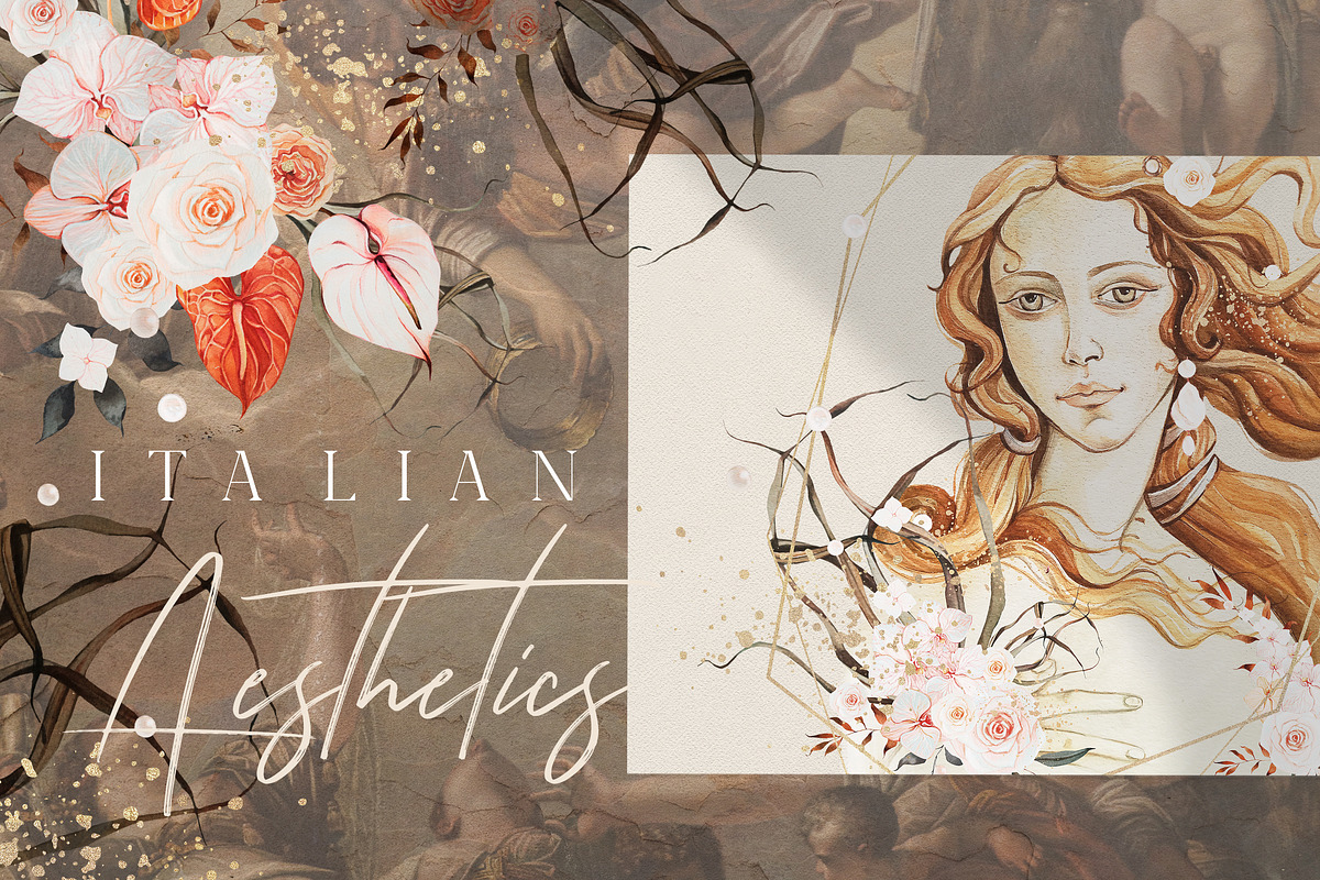 ITALIAN AESTHETICS., an Illustration by Natalia Tugova (Photo 1 of 9)