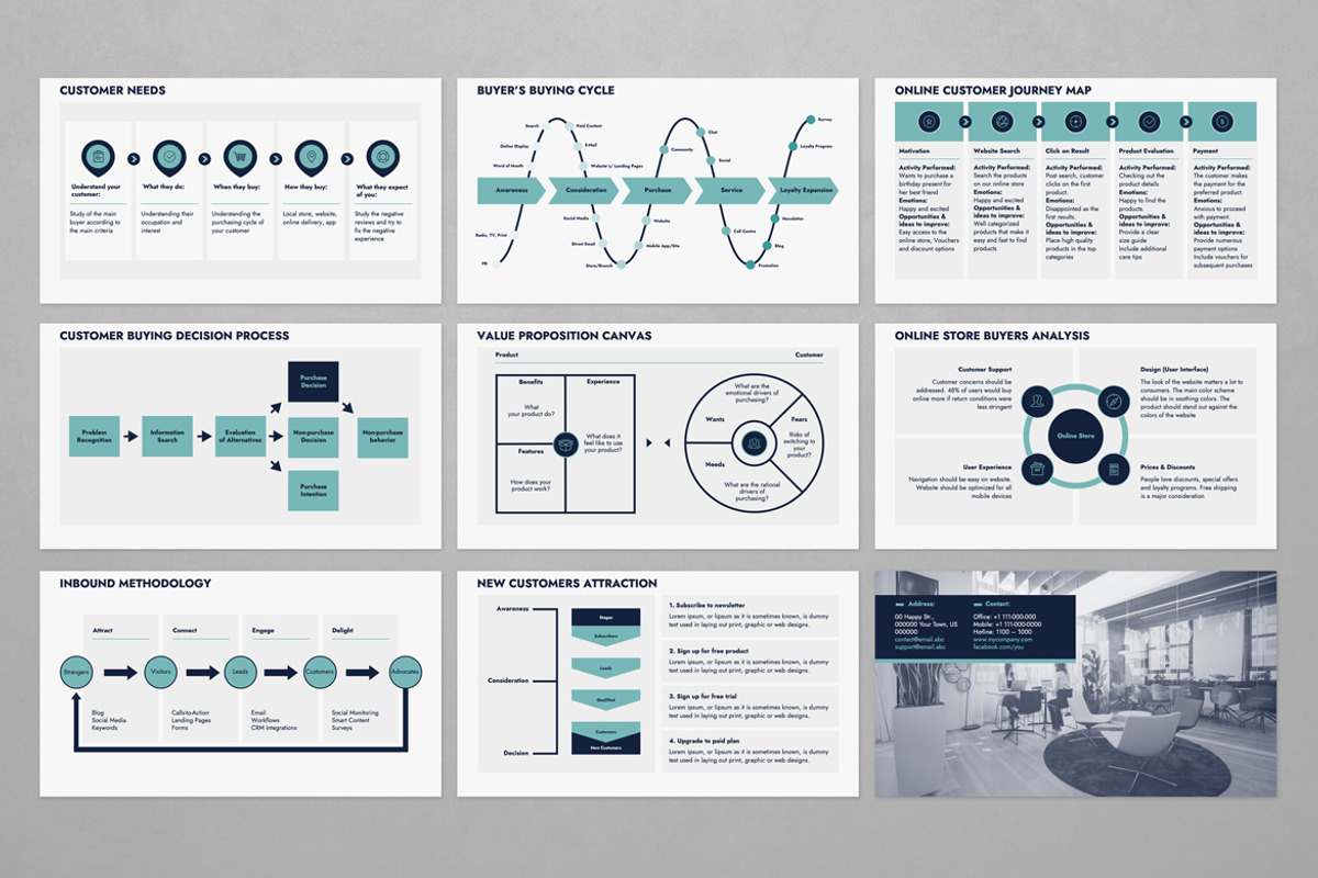 Customer Analysis Template, a Presentation Template by JetzTemplates (Photo 3 of 4)