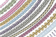 Ruffle Brushes For Procreate, a Brush Add-On by NaomiArts (Thumbnail 4 of 4)