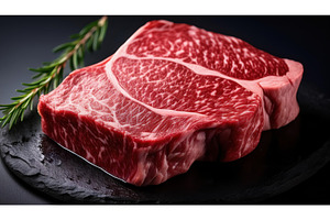 Close-up of premium marbled beef, a Food & Drink Photo by Igor Tichonow