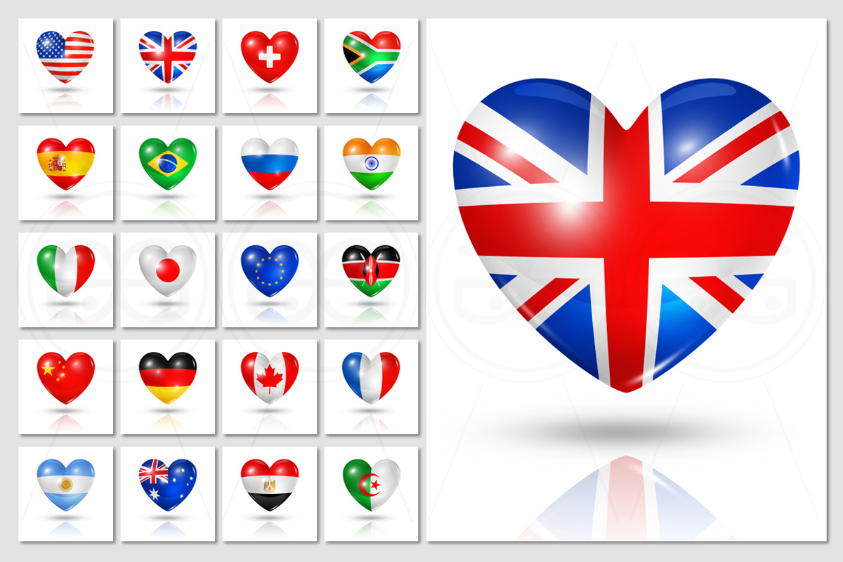 World Heart Flags preview 2