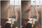 Butterfly PNG photoshop overlays, a Plug-in Add-On by ZephyrDigital (Thumbnail 2 of 6)