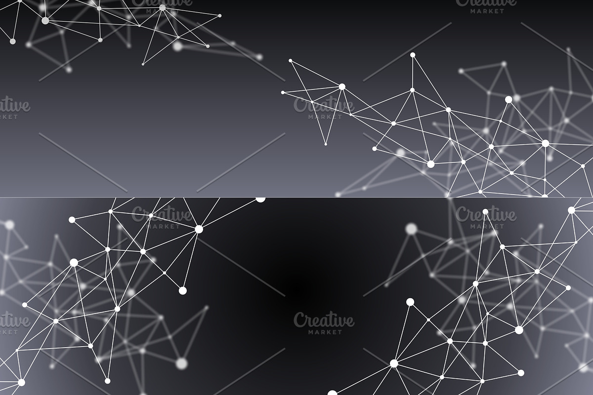 8 Blockchain Backgrounds Set 5, a Texture Graphic by karetniy (Photo 5 of 5)