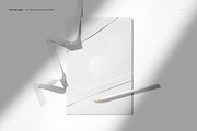 Shipping Envelope & Ribbons Mockup, a Merchandise Mockup by creatsy5 (Thumbnail 2 of 6)