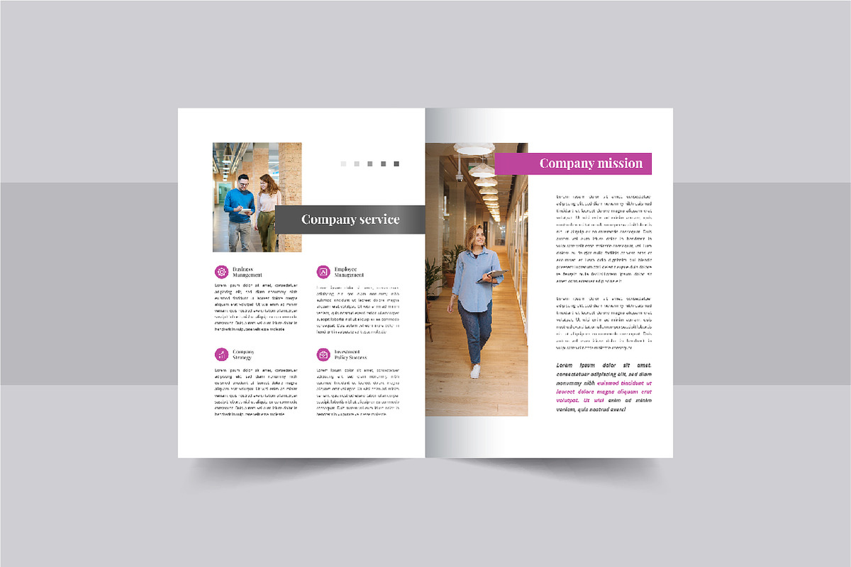 Business white paper brochure design, a Brochure Template by Pavel_design (Photo 4 of 9)