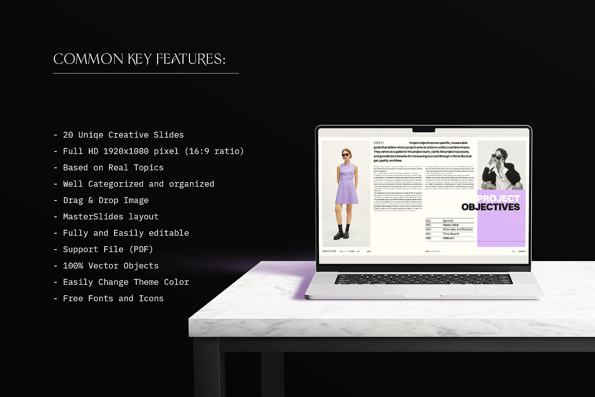 Minimalist Project Proposal Template, a Presentation Template by ArtisanaAura (Photo 2 of 15)