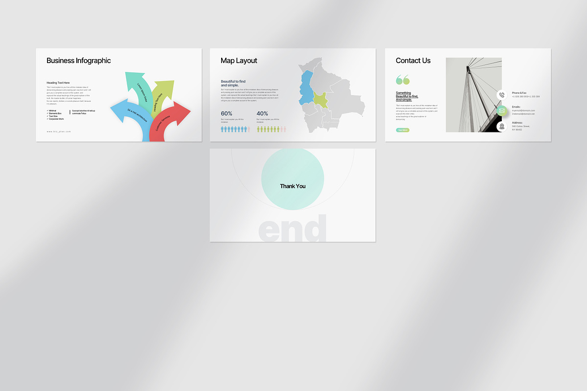 Business Plan PowerPoint Template preview 7