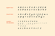 Jarang Pulang, a Handwritten Font by Bluestudio (Thumbnail 8 of 9)