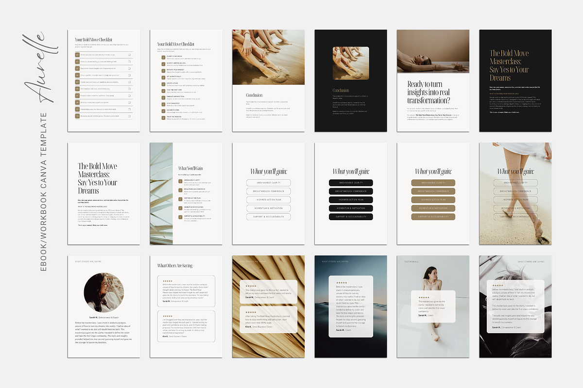 Wellness Coach Ebook Canva Template, a Marketing Template by DESIGN BY nube (Photo 7 of 9)