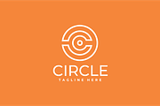 Circle Cut - Geometric Letter C Logo, a Branding & Logo Template by yopie (Thumbnail 4 of 4)