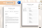 Professional Resume CV Template DOCX, a Resume Template by GResume (Thumbnail 4 of 10)