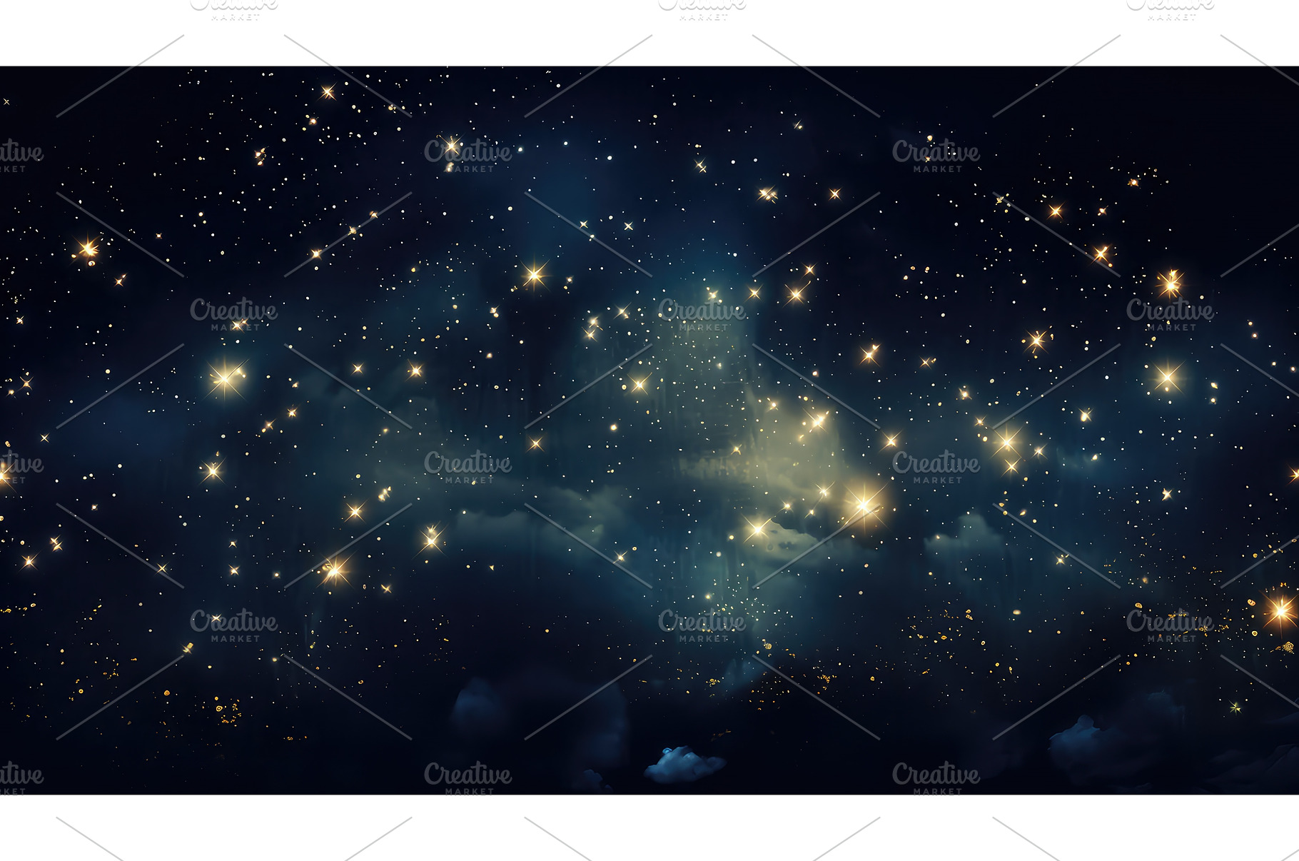 galaxy shine stars background ai, a Background Photo by pikepicture