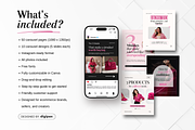 Ecommerce Carousel Instagram Posts, a Social Media Template by DigiPax (Thumbnail 2 of 10)