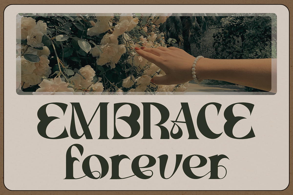 Between Aesthetic Font, a Serif Font by 177Studio (Photo 4 of 8)