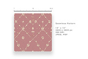 6 seamless pattern:Dusty Rose Ethnic, a Pattern Graphic by StudioCitra (Thumbnail 10 of 10)