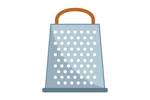 Cheese Grater Illustration Icon, an Icon by Pexelpy