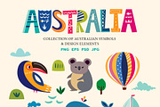 Australian symbols, an Animal Illustration by MoleskoStudio (Thumbnail 2 of 8)